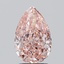 2.22 Ct. Fancy Vivid Pink Pear Lab Grown Diamond