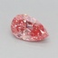 0.30 Ct. Fancy Vivid Pink Pear Lab Grown Diamond