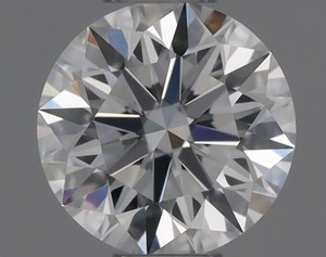 Round diamond — real photo