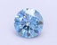 1.09 Ct. Fancy Vivid Blue Round Lab Grown Diamond