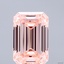 6.04 Ct. Fancy Intense Pink Emerald Lab Grown Diamond