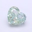 1.19 Ct. Fancy Fancy Green Heart Lab Grown Diamond