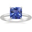 18K White Gold Petite Elodie 1.5mm Ring, smalltop view