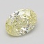 1.01 Ct. Fancy Light Yellow Oval Diamond