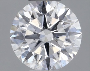 Round diamond — real photo