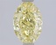 1.60 Ct. Fancy Intense  Yellow Oval Lab Grown Diamond