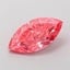 1.01 Ct. Fancy Vivid Pink Marquise Lab Grown Diamond
