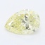 0.47 Ct. Fancy Yellow Pear Lab Grown Diamond