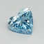 2.05 Ct. Fancy Vivid Blue Heart Lab Grown Diamond