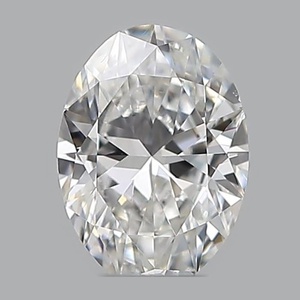 Oval diamond — real photo