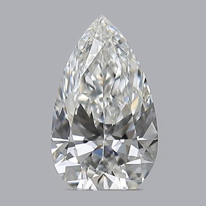 Pear diamond — real photo