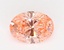 1.0 Ct. Fancy Vivid Pink Oval Lab Grown Diamond