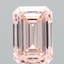 6.01 Ct. Fancy Intense Pink Emerald Lab Grown Diamond