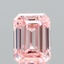 2.04 Ct. Fancy Vivid Pink Emerald Lab Grown Diamond