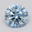 2.03 Ct. Fancy Vivid  Blue Round Lab Grown Diamond