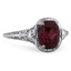Art Nouveau Other gemstones Vintage Ring