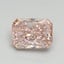 1.54 Ct. Fancy Vivid Pink Radiant Lab Grown Diamond
