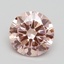 2.00 Ct. Fancy Intense Pink Round Lab Grown Diamond