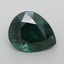 8.4x6.9mm Teal Pear Montana Sapphire