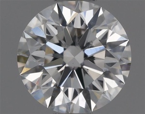 Round diamond — real photo