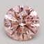 2.18 Ct. Fancy Intense Pink Round Lab Grown Diamond