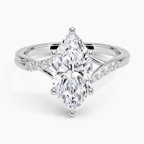 Chamise Hidden Halo Diamond Ring