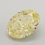 2.29 Ct. Fancy Intense Yellow Oval Lab Grown Diamond