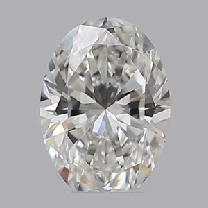 Oval diamond — real photo
