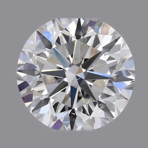 Round diamond — real photo