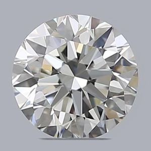 Round diamond — real photo