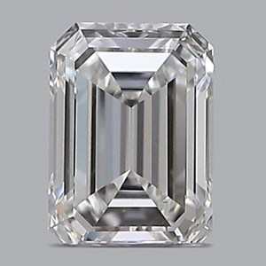 Emerald diamond — real photo