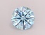 1.16 Ct. Fancy Vivid  Blue Round Lab Grown Diamond