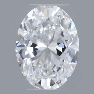 Oval diamond — real photo