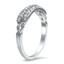 The Tiny Ring, smalltop view on a hand