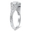 Vintage-Inspired Split Shank Diamond Ring, smallview