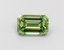 1.05 Ct. Fancy Vivid  Green Emerald Lab Grown Diamond