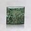 1.31 Ct. Fancy Vivid Pacific Green Princess Lab Grown Diamond