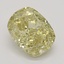 1.31 Ct. Fancy Yellow Cushion Diamond