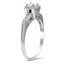 The Lien Ring, smalltop view on a hand