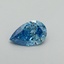 1.00 Ct. Fancy Vivid Blue Pear Lab Grown Diamond