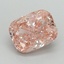 2.04 Ct. Fancy Vivid Pink Cushion Lab Grown Diamond