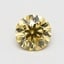 1.00 Ct. Fancy Intense  Yellow Round Lab Grown Diamond