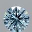 1.74 Ct. Fancy Vivid Blue Round Lab Grown Diamond