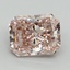 8.07 Ct. Fancy Intense Pink Radiant Lab Grown Diamond