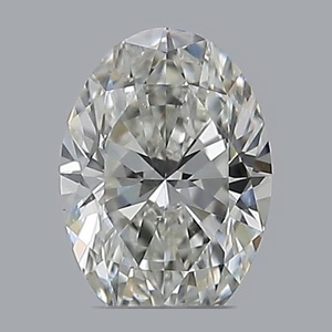 Oval diamond — real photo