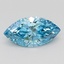 1.15 Ct. Fancy Vivid Blue Marquise Lab Grown Diamond