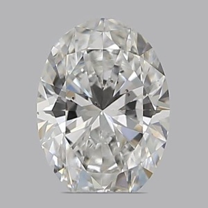 Oval diamond — real photo