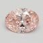 1.80 Ct. Fancy Intense Pink Oval Lab Grown Diamond