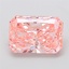 6.02 Ct. Fancy Vivid Pink Radiant Lab Grown Diamond