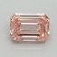 1.59 Ct. Fancy Intense Pink Emerald Lab Grown Diamond